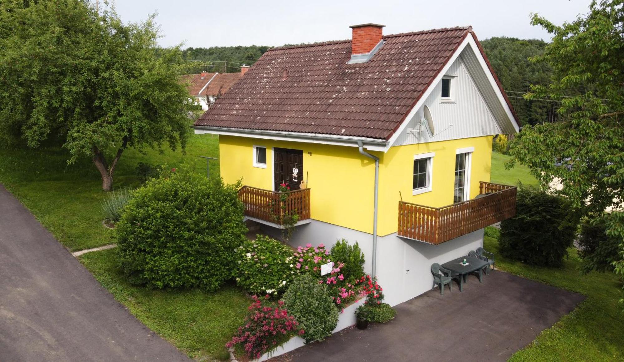 Ernas Ferienhaus Aschbach bei Furstenfeld Buitenkant foto